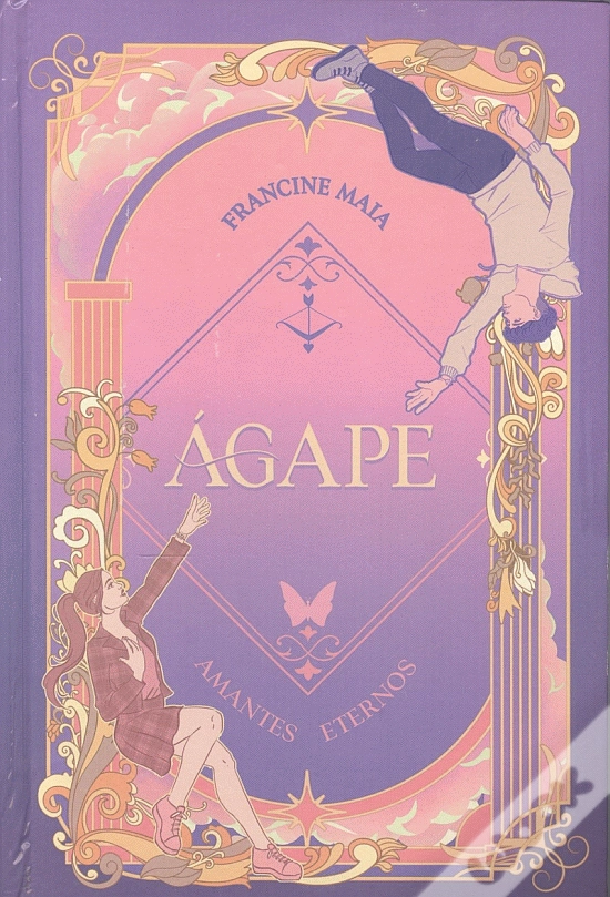 Capa oficial de Ágape — Amantes Eternos